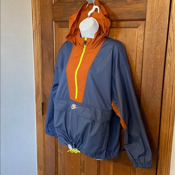 Nike Sportswear Icon Retro 90’s Clash Women's WindBreaker Jacket Size Medium - Picture 5 of 15